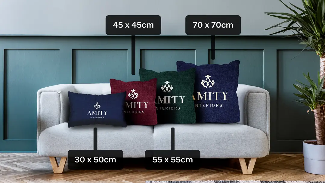 Cushions - Size Guide